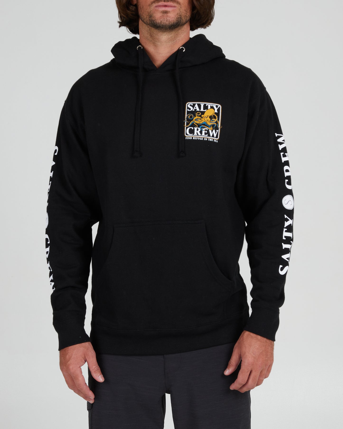 INK SLINGER FLEECE - Black