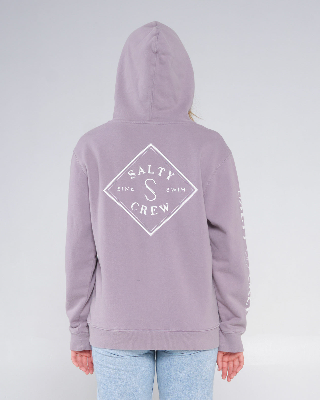 TIPPET PREMIUM HOODY - Lavender Stone