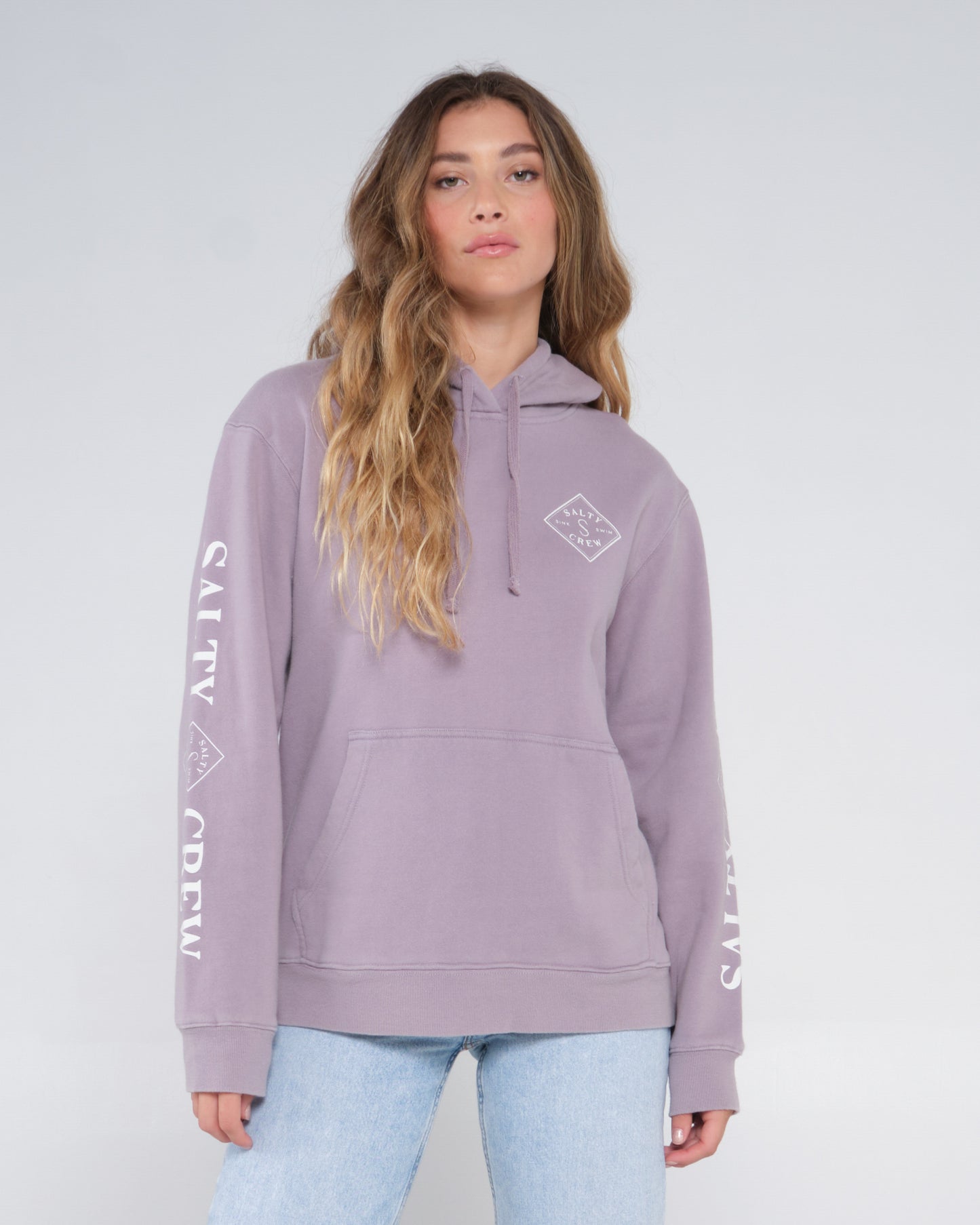 TIPPET PREMIUM HOODY - Lavender Stone