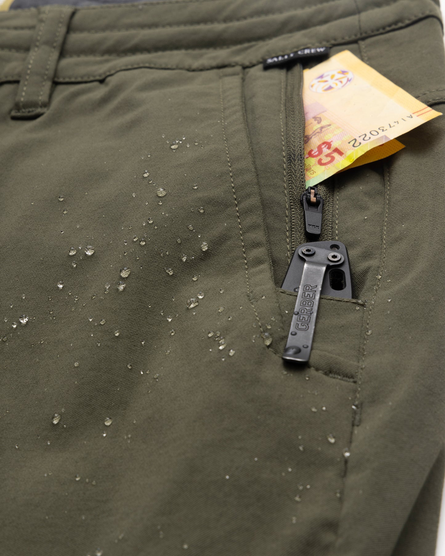 Transom Tech Pants - Dusty Olive