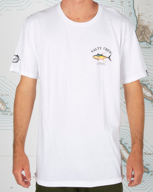 Ahi Mount Standard SS Tee - White