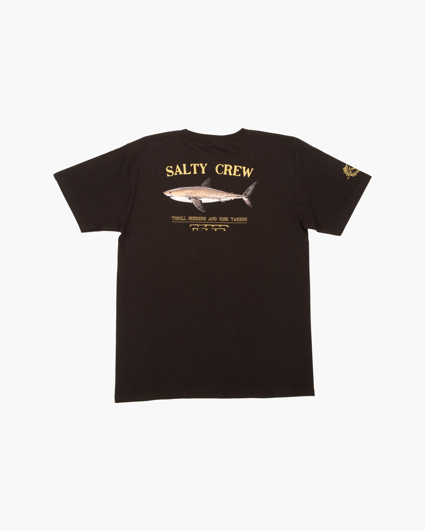 Bruce Boys S/S Tee - Black - Salty Crew Australia