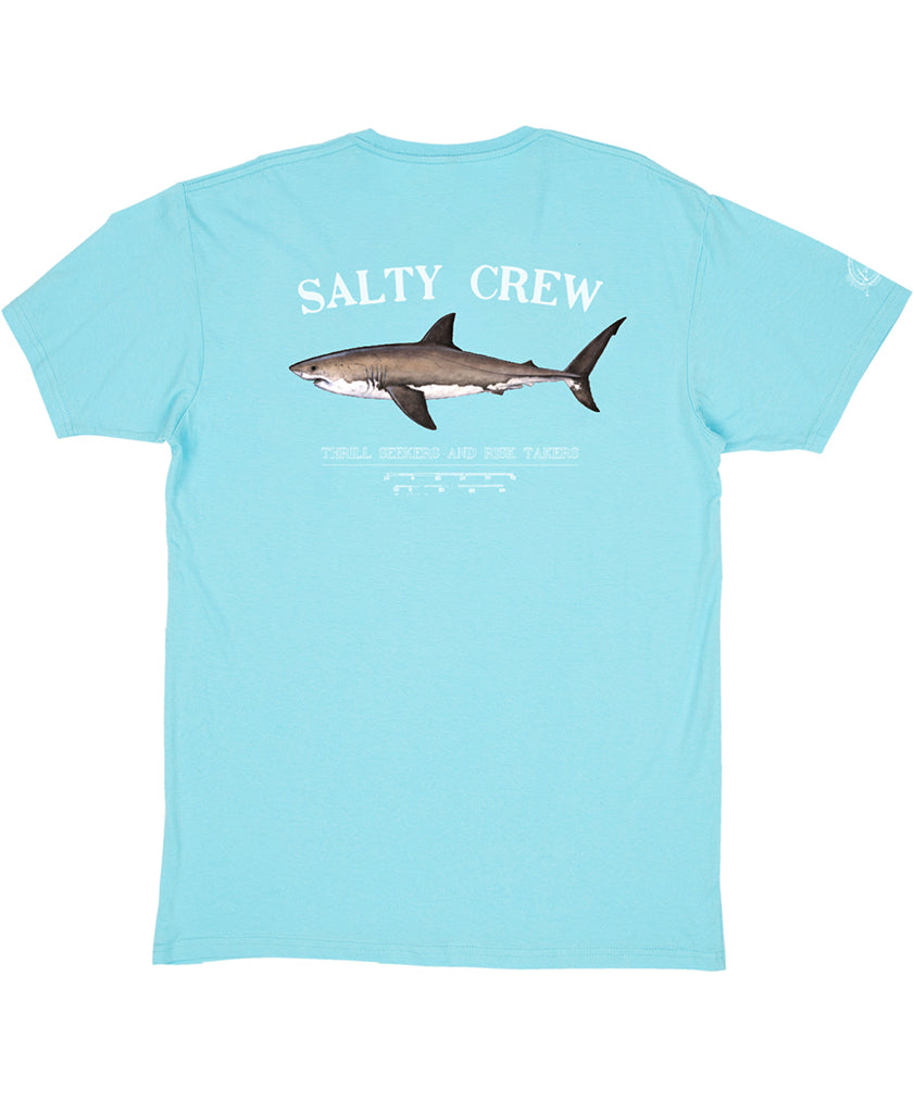 Bruce S/S Tee - Pacific Blue