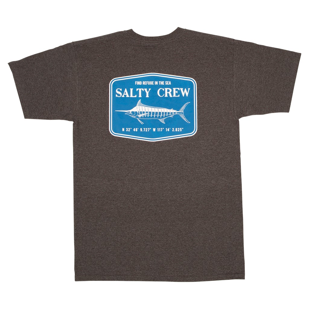 Stealth S/S Tee - Charcoal Heather - Salty Crew Australia