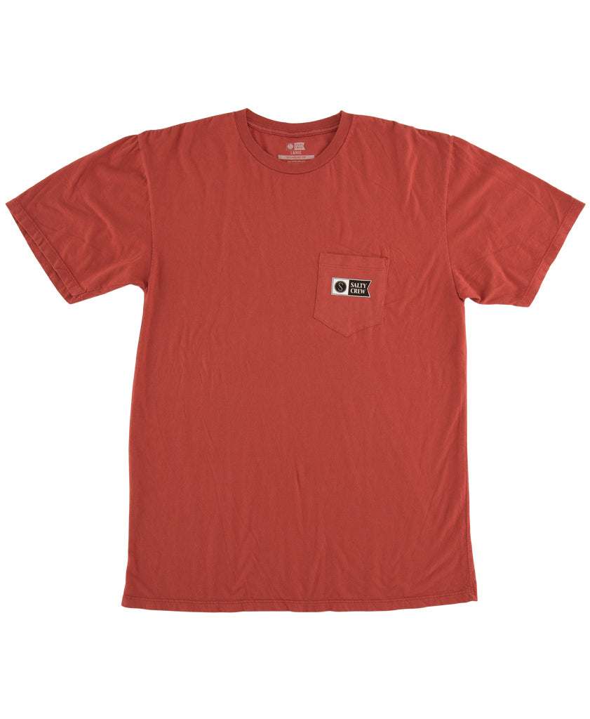 Topstitch Overdyed S/S Tee T Shirts - Salty Crew Australia