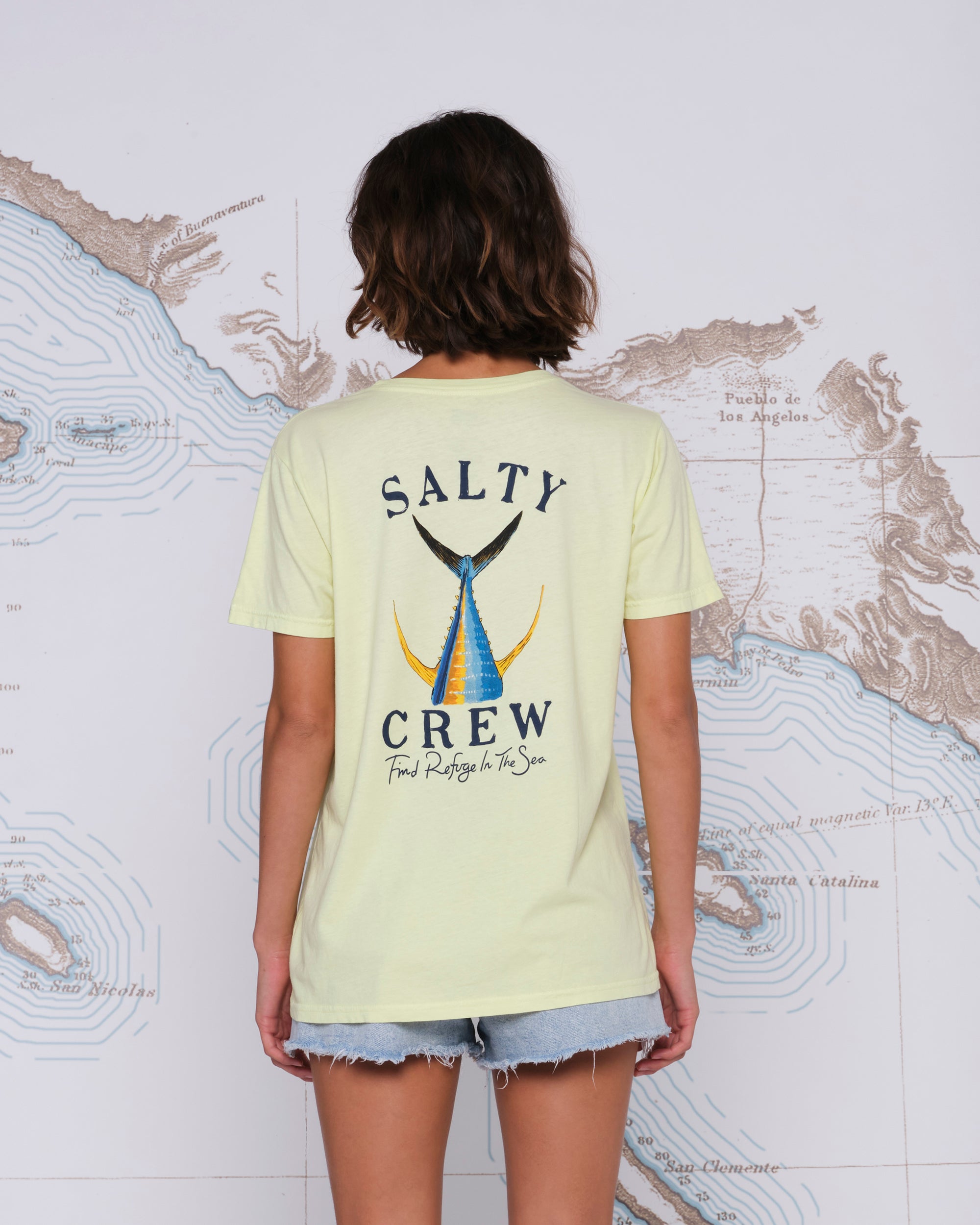TAILED BOYFRIEND TEE - Banana | Salty Crew AU – Salty Crew Australia