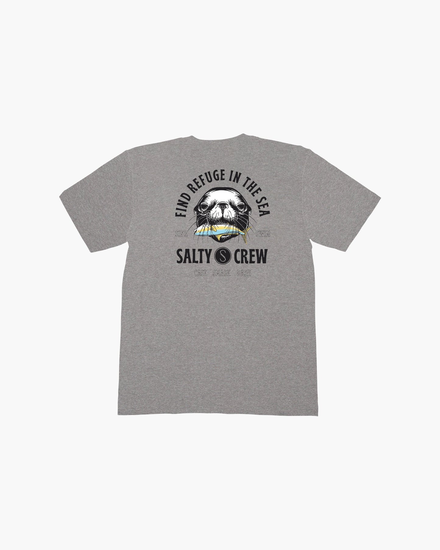MOUTHFUL BOYS S/S TEE - Athletic Heather