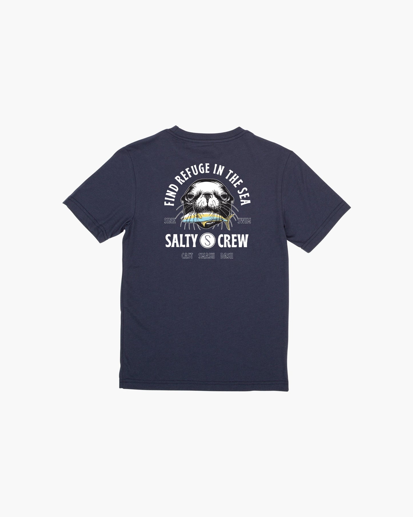 MOUTHFUL BOYS S/S TEE - Navy