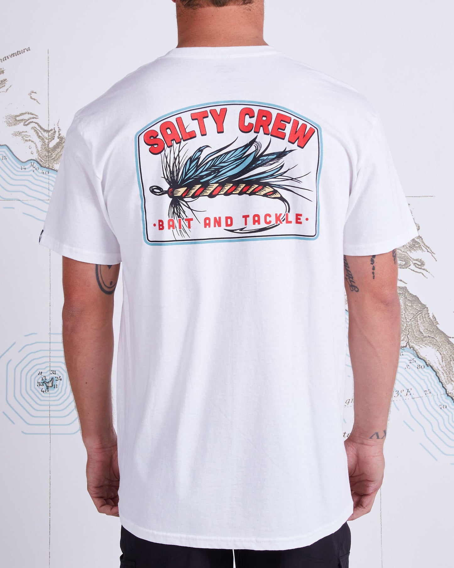 FLY DROP STANDARD S/S TEE - White