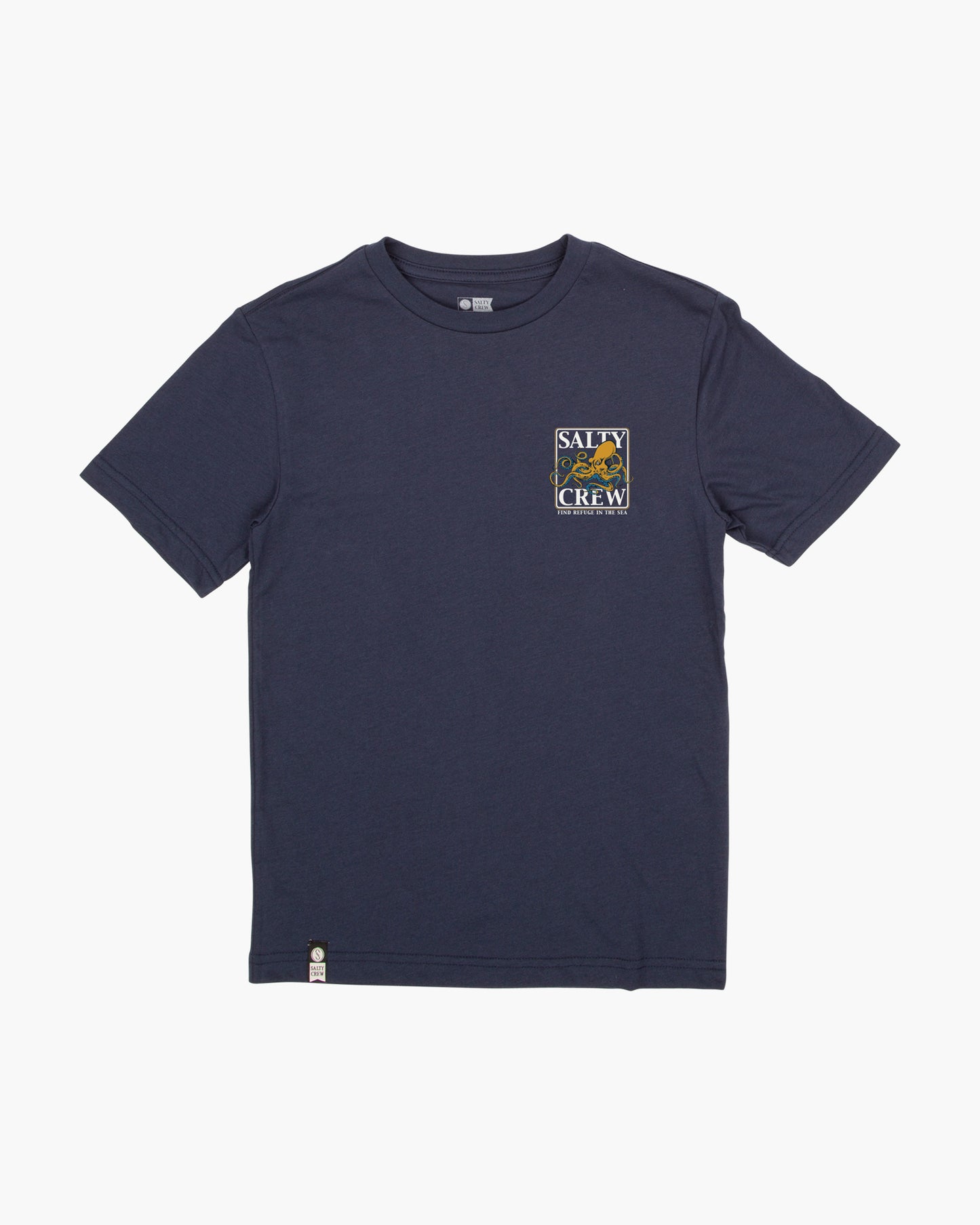 INK SLINGER BOYS S/S TEE - Navy