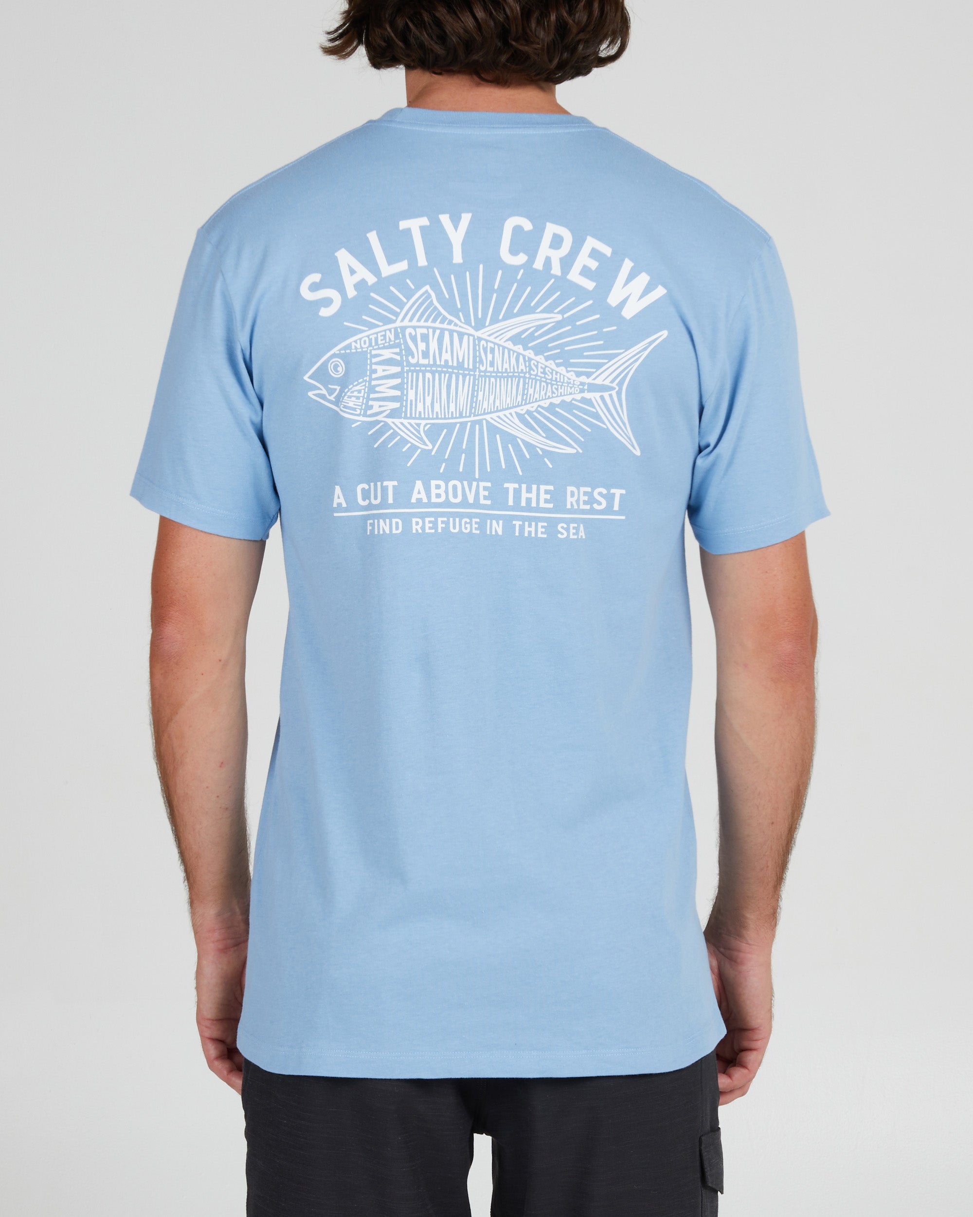 Salty Crew Big Blue Cropped SS Tee