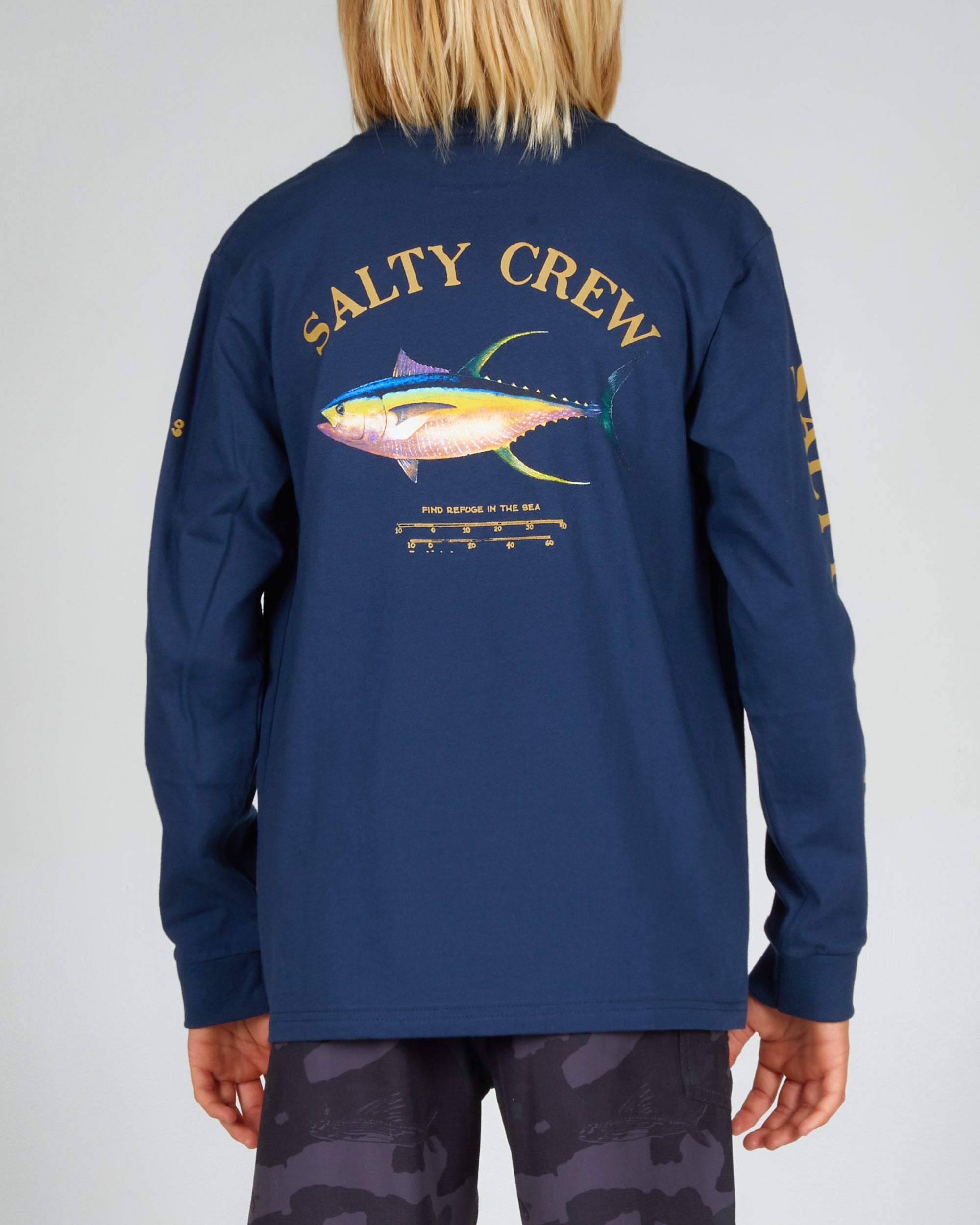 Salty Crew Ahi Mount Fleece Sweatshirt à Capuche Homme