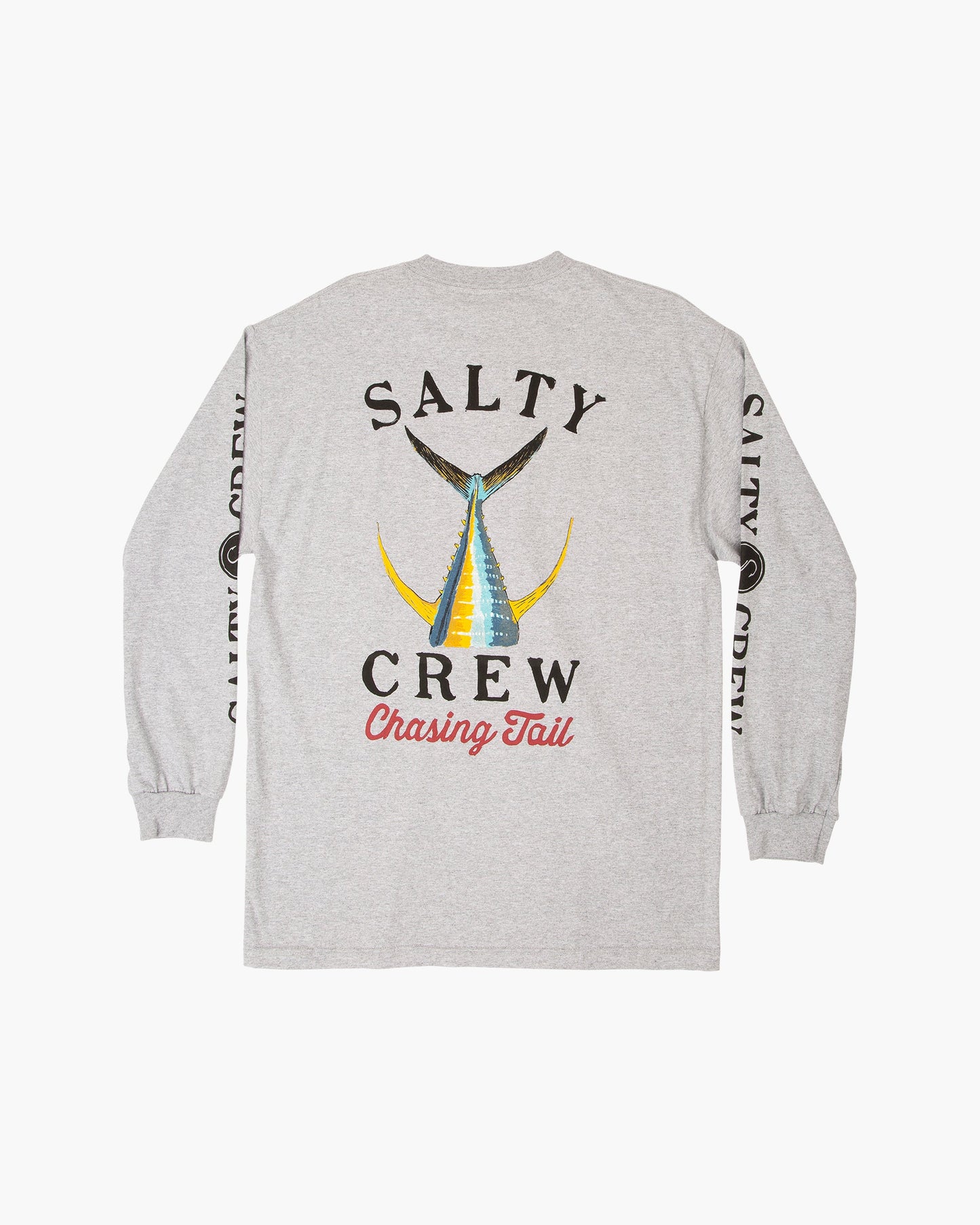 Tailed L/S Tee - Athletic Heather