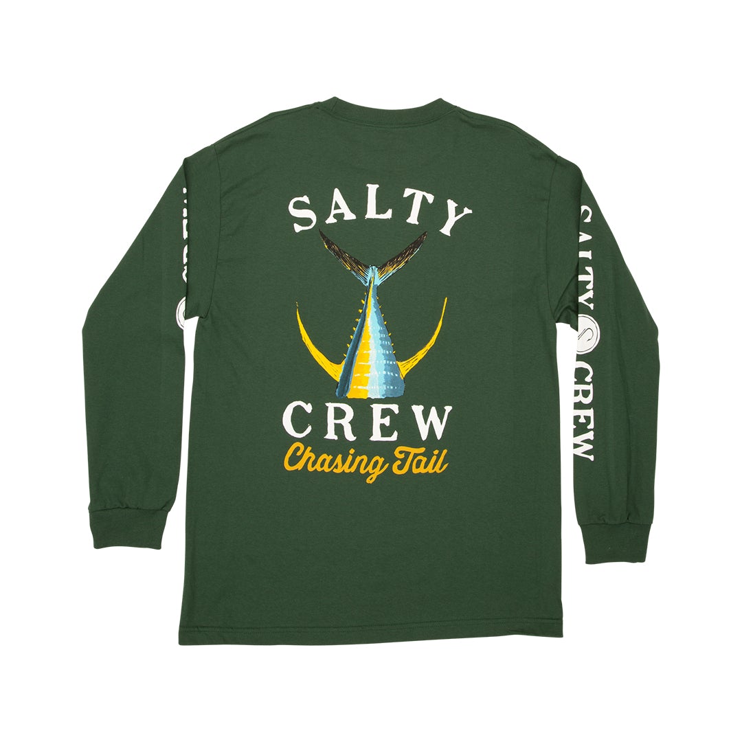 Tailed L/S Tee - Spruce