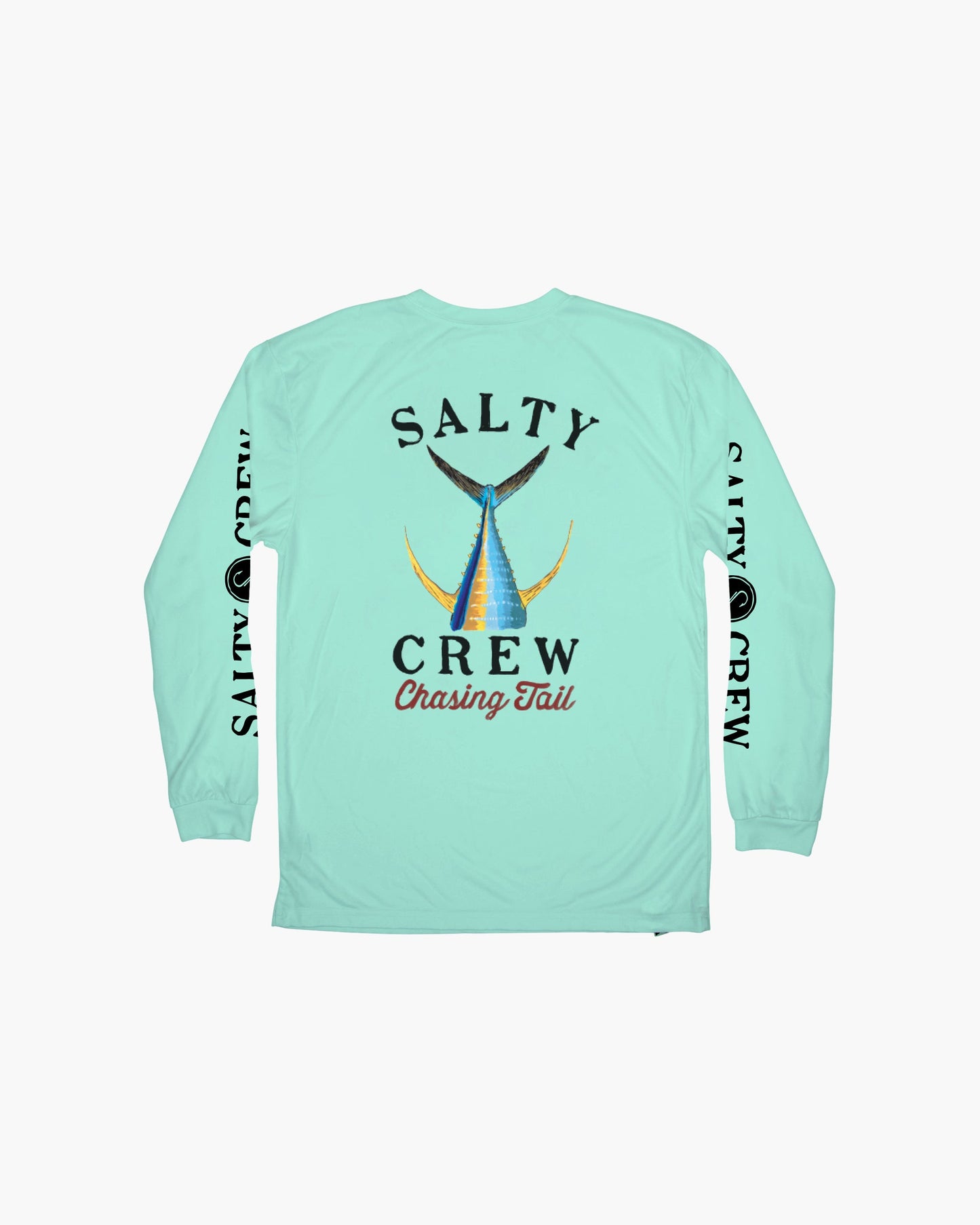 Tailed L/S Sunshirt - Sea Foam - Salty Crew Australia