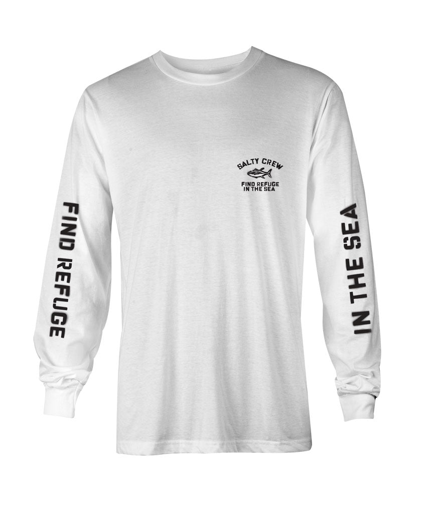 Vandal L/S Tee Long Sleeve Tees - Salty Crew Australia