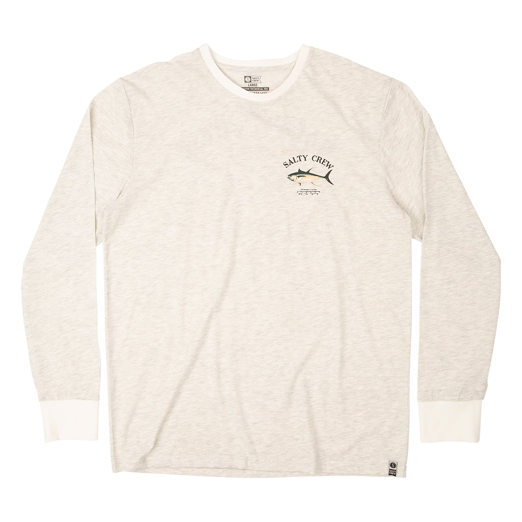 Ahi Mount Tech LS Tee - White