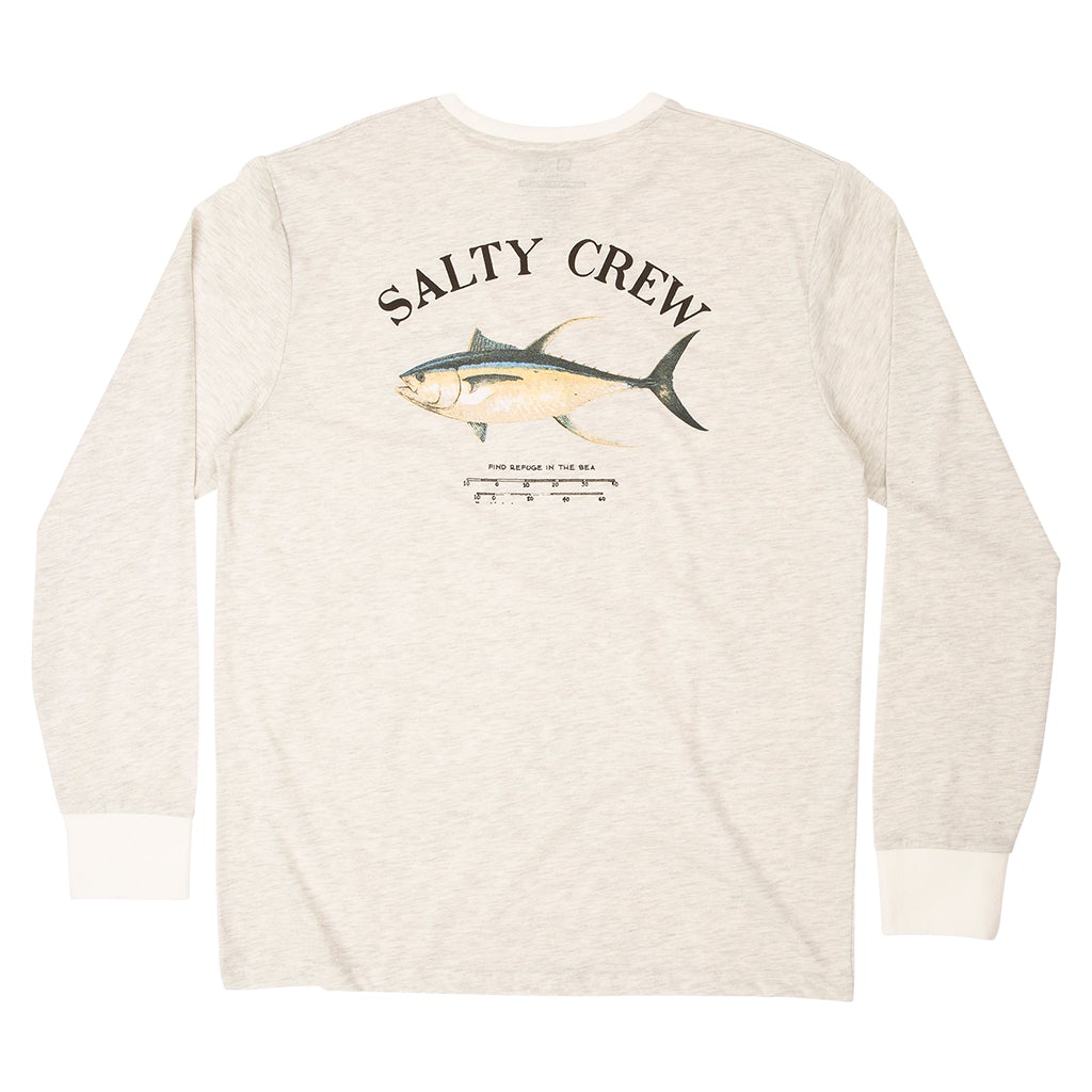 Ahi Mount Tech LS Tee - White