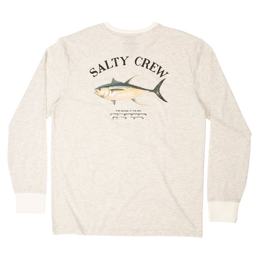 Ahi Mount Tech LS Tee - White