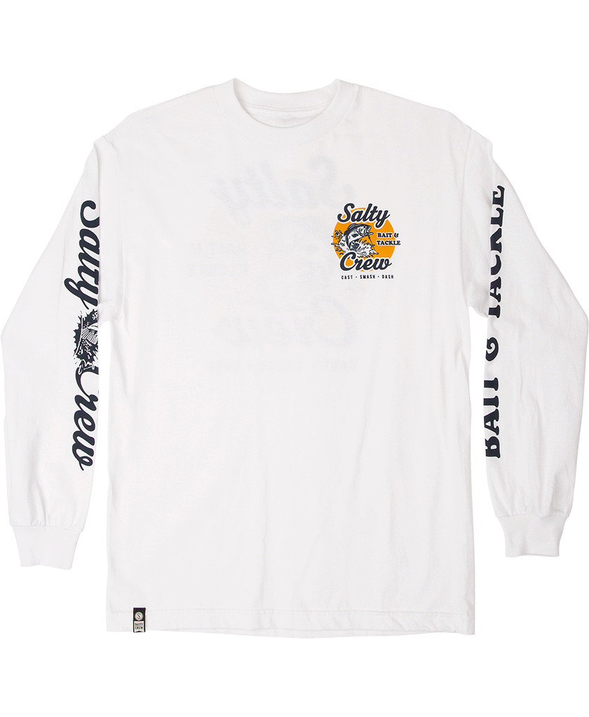 Bait And Tackle L/S Tee Long Sleeve Tees - Salty Crew Australia