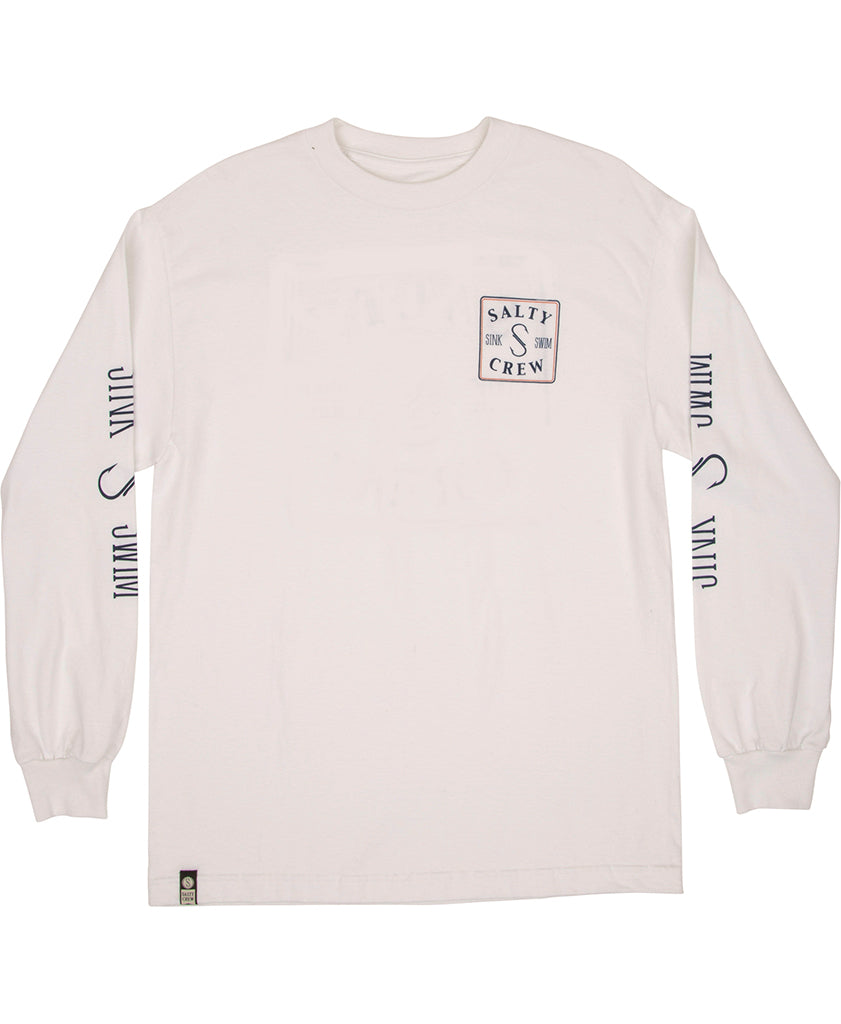 Squared Up L/S Tee Long Sleeve Tees - Salty Crew Australia
