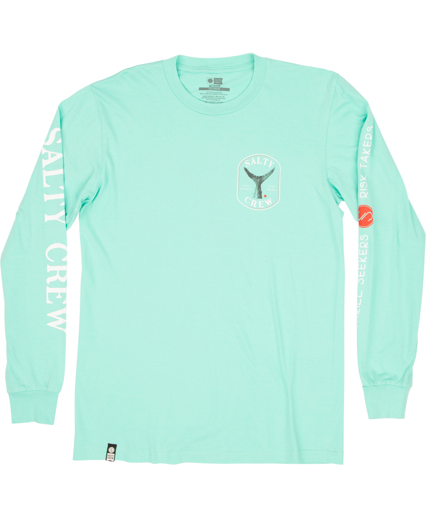 Fishstone Premium L/S Tee Long Sleeve Tees - Salty Crew Australia