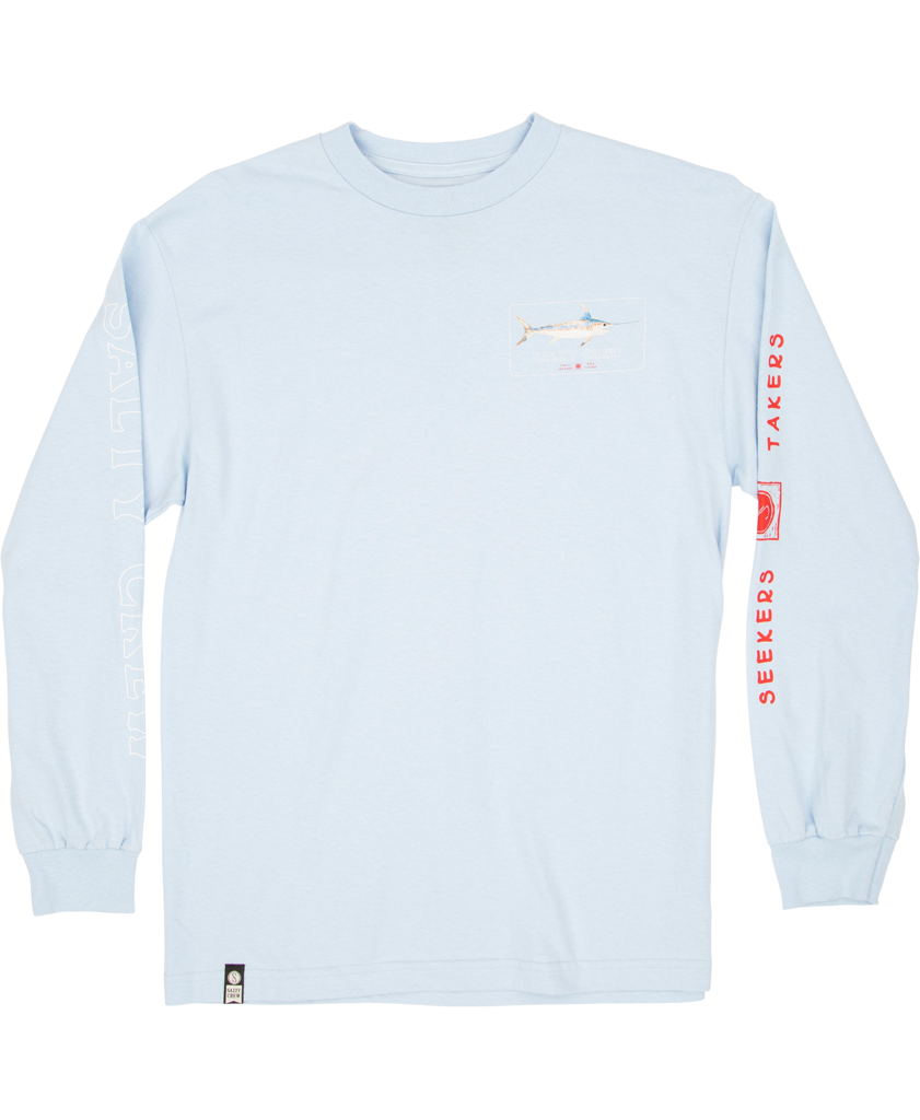 Flatbill L/S Tee Long Sleeve Tees - Salty Crew Australia