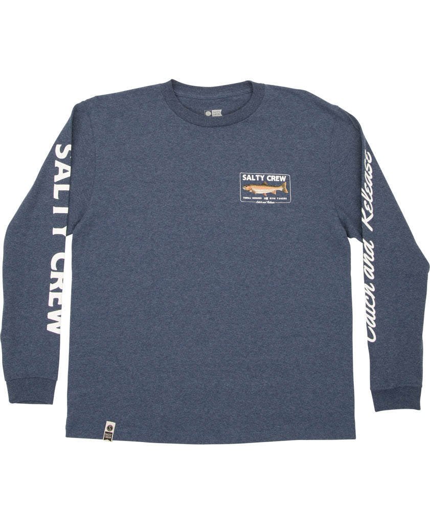 Steelhead L/S Boys Tee Boys - Salty Crew Australia