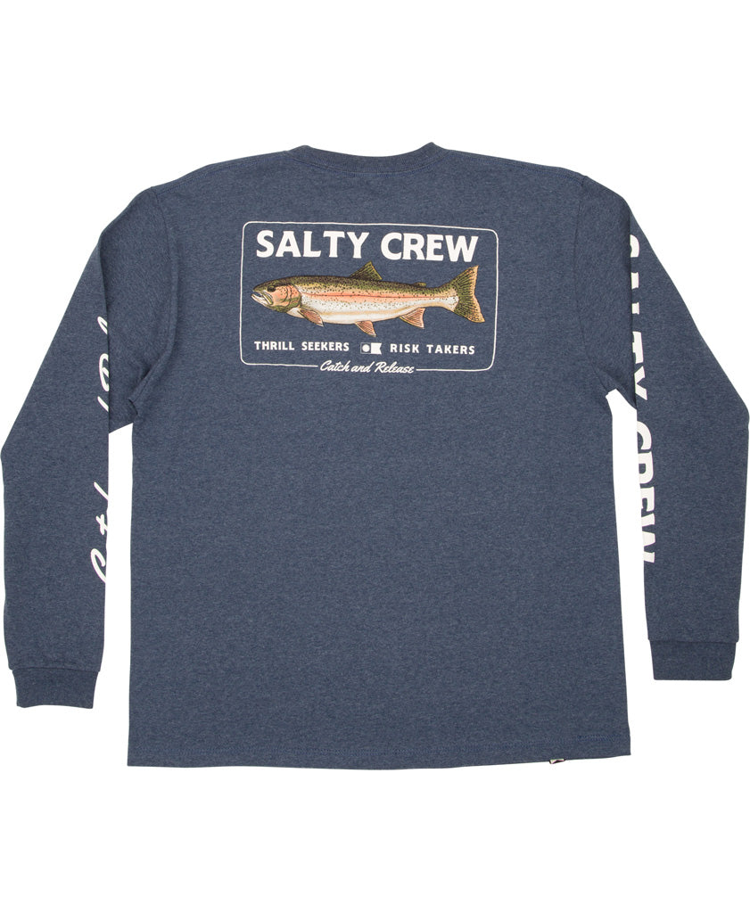 Steelhead L/S Boys Tee Boys - Salty Crew Australia