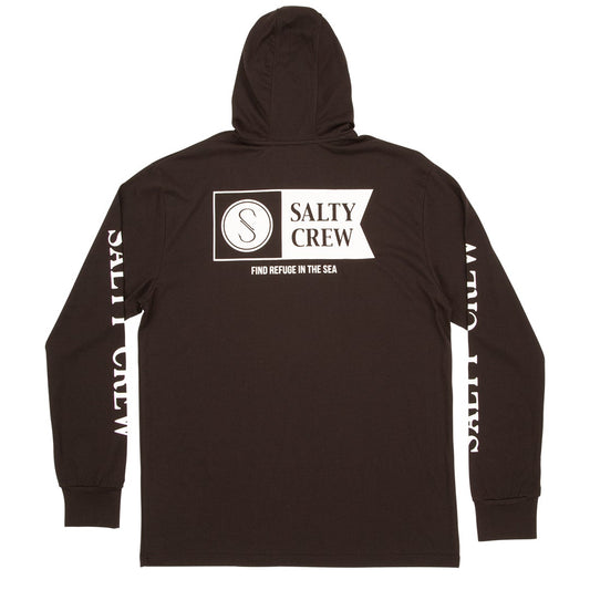 Alpha Hood Tech Tee - Black