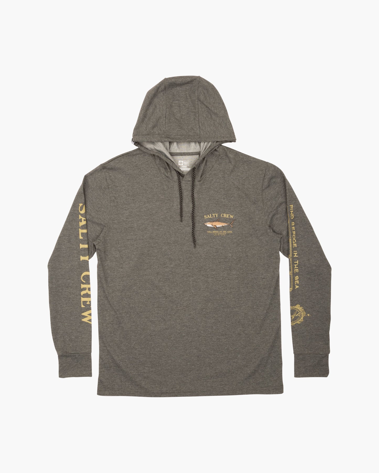Bruce Hood Tech Tee - Charcoal