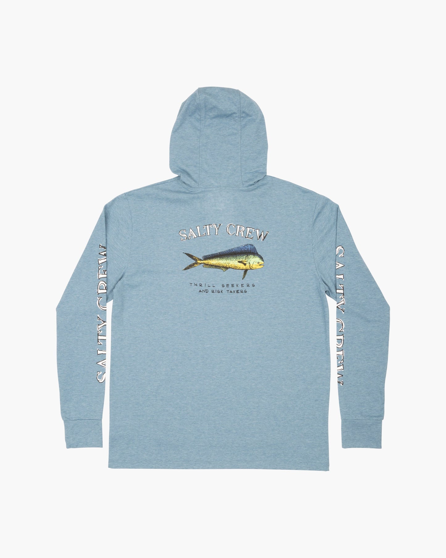 EL DORADO HOOD TECH TEE - Harbor Blue