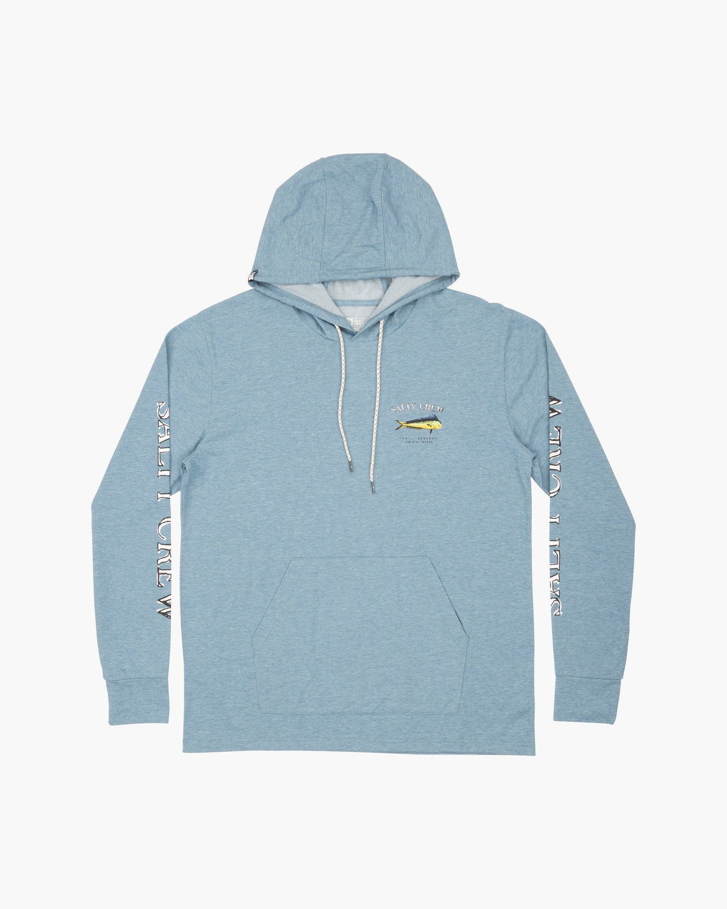 EL DORADO HOOD TECH TEE - Harbor Blue