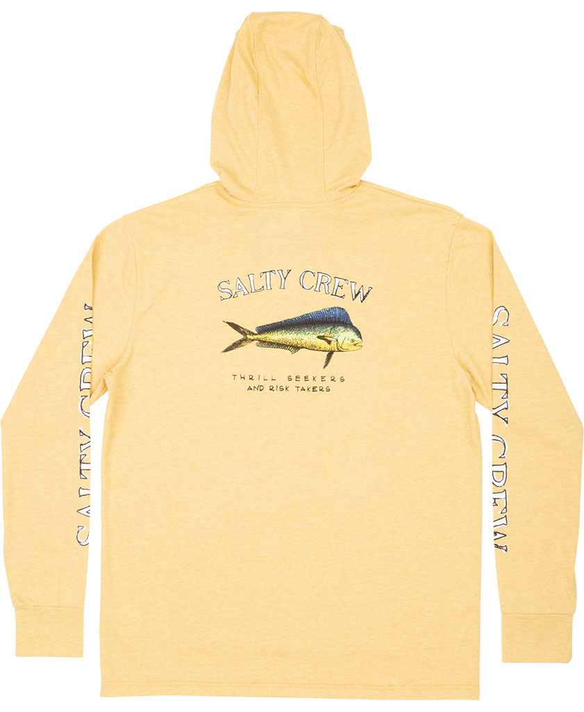 EL DORADO HOOD TECH TEE - Kelp Green