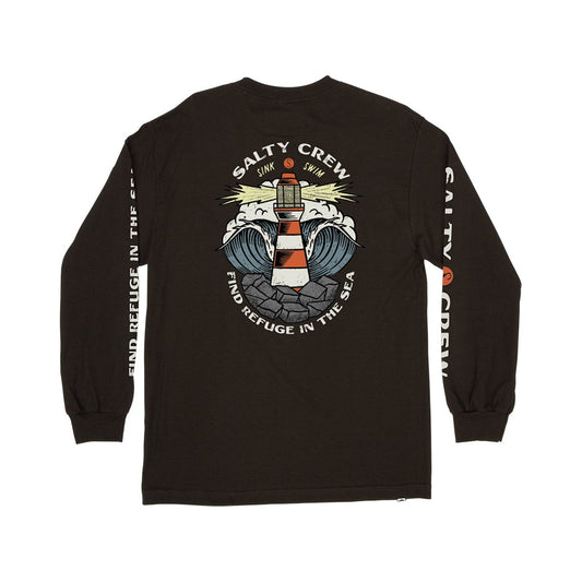 BEACON L/S TEE - Black