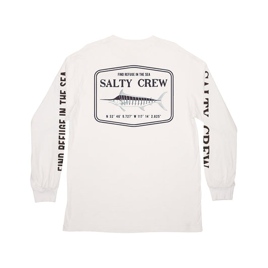 Stealth L/S Tee - White