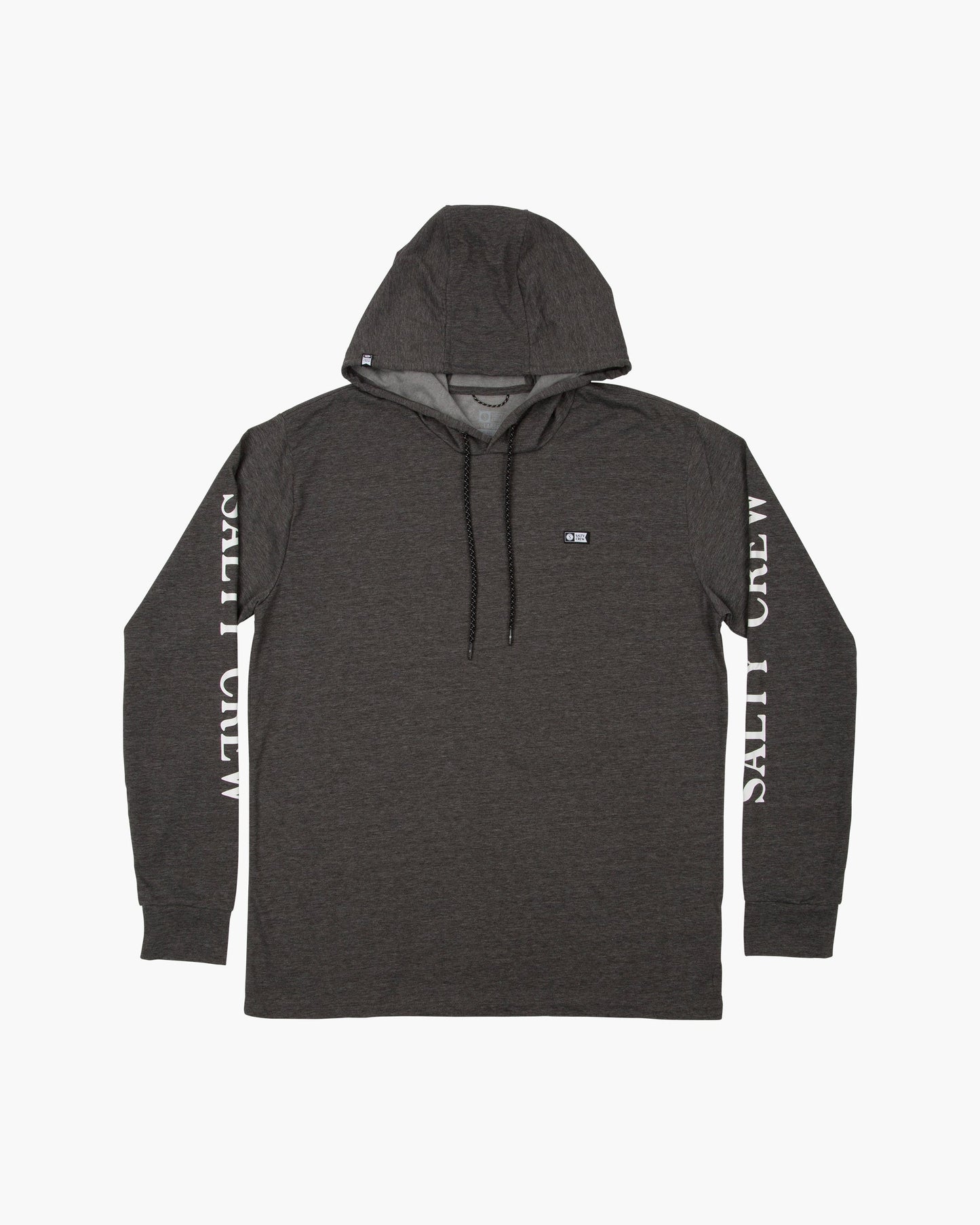 DECKHAND HOOD TECH TEE - Charcoal
