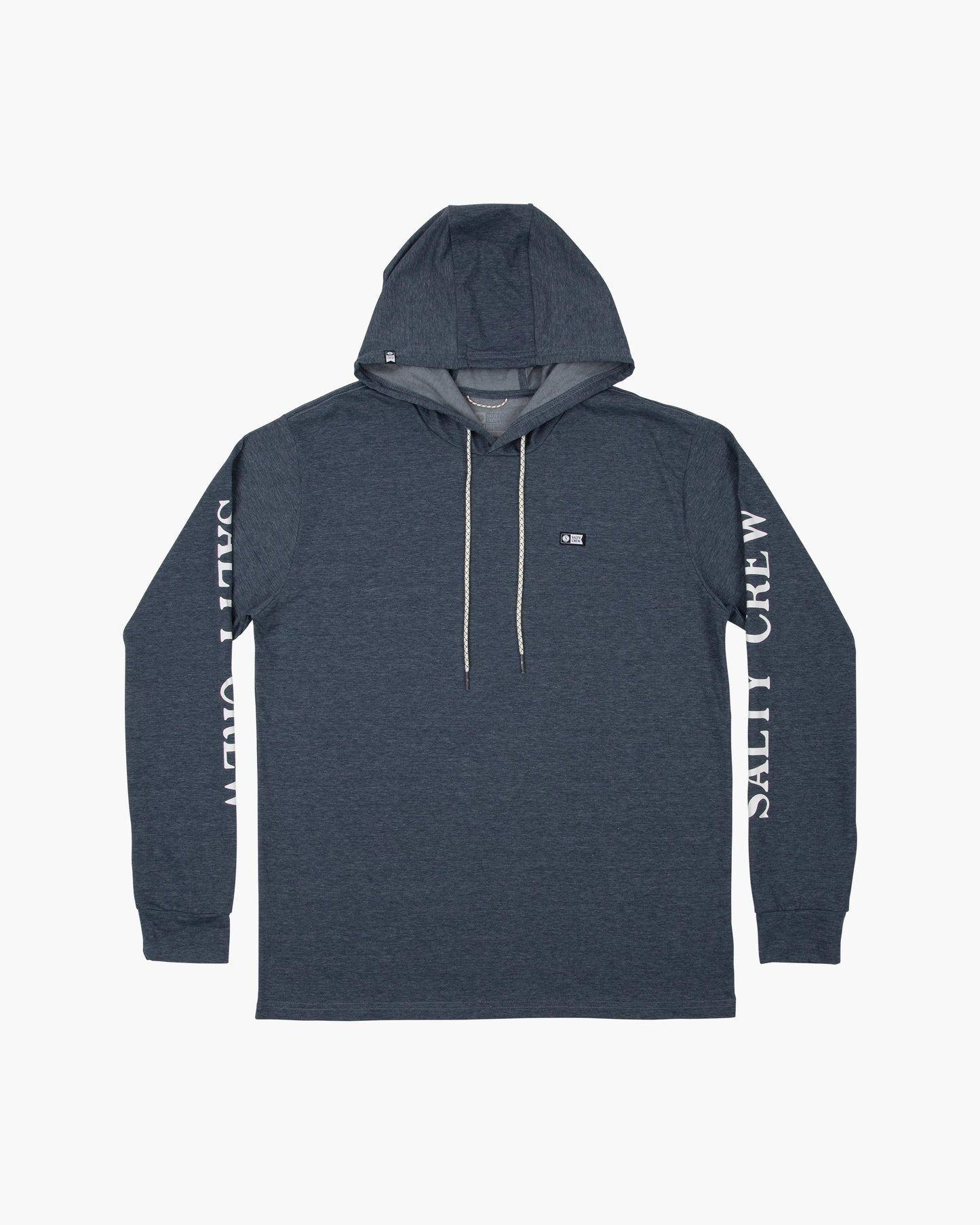 DECKHAND HOOD TECH TEE - Navy