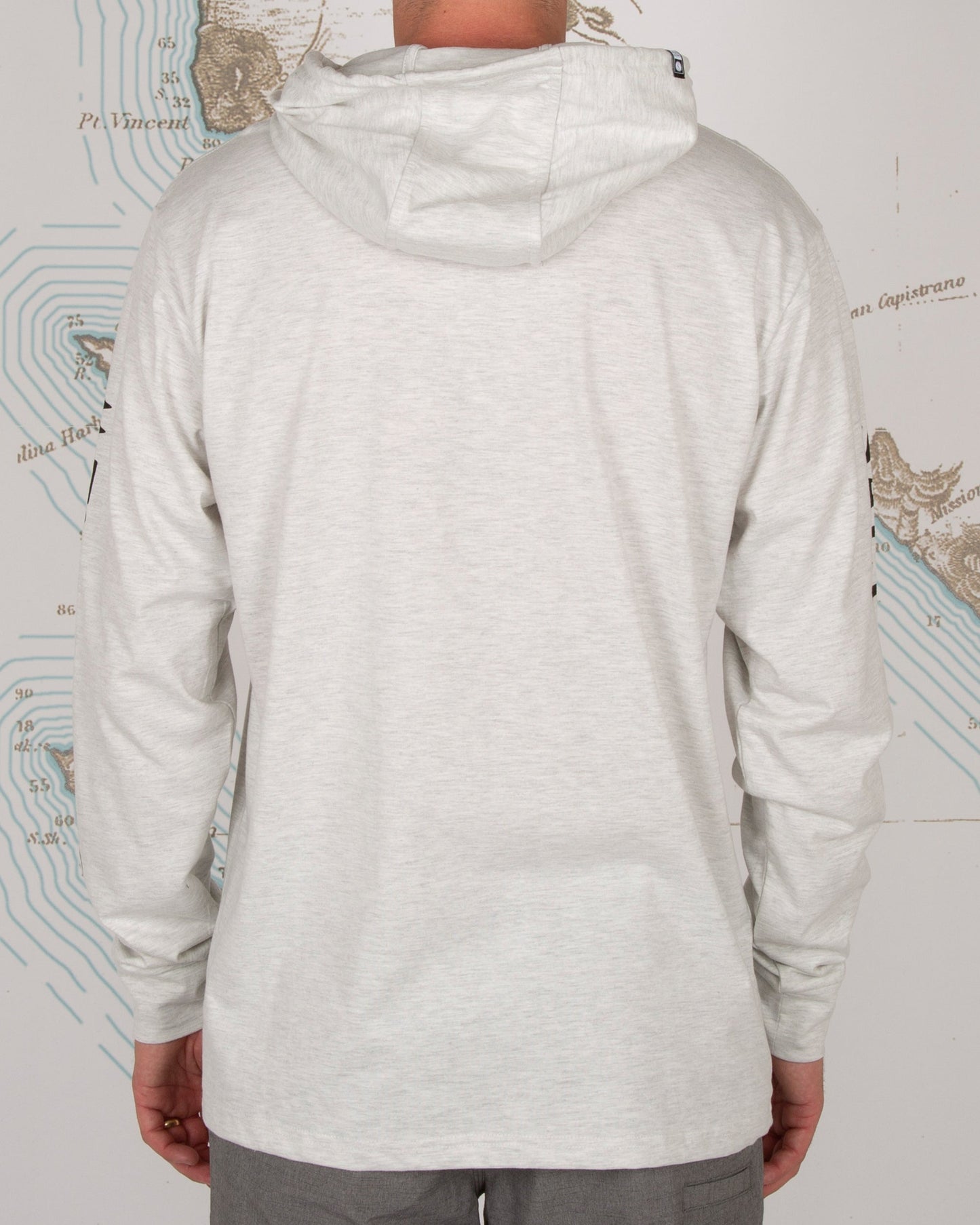 DECKHAND HOOD TECH TEE - Vintage White