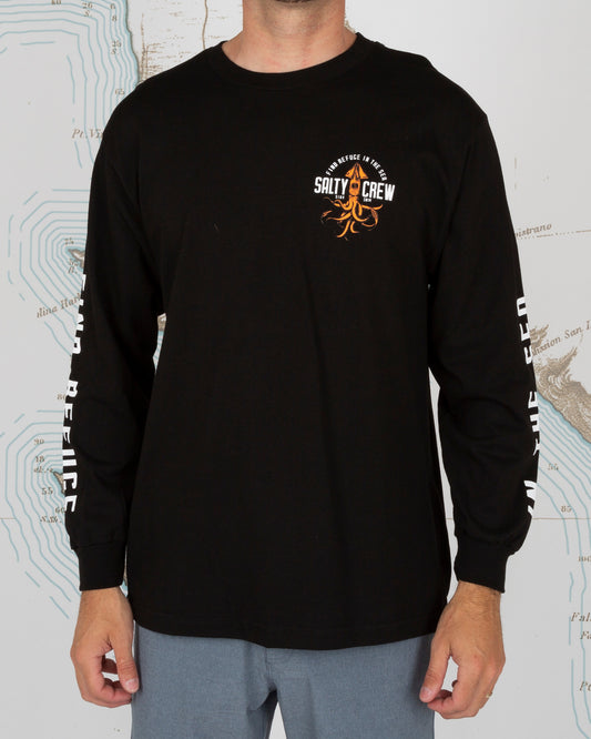 COLOSSAL PREMIUM L/S TEE - Black