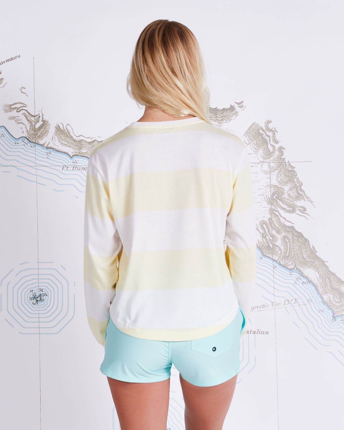 TOP WATER MID WEIGHT LS - Banana