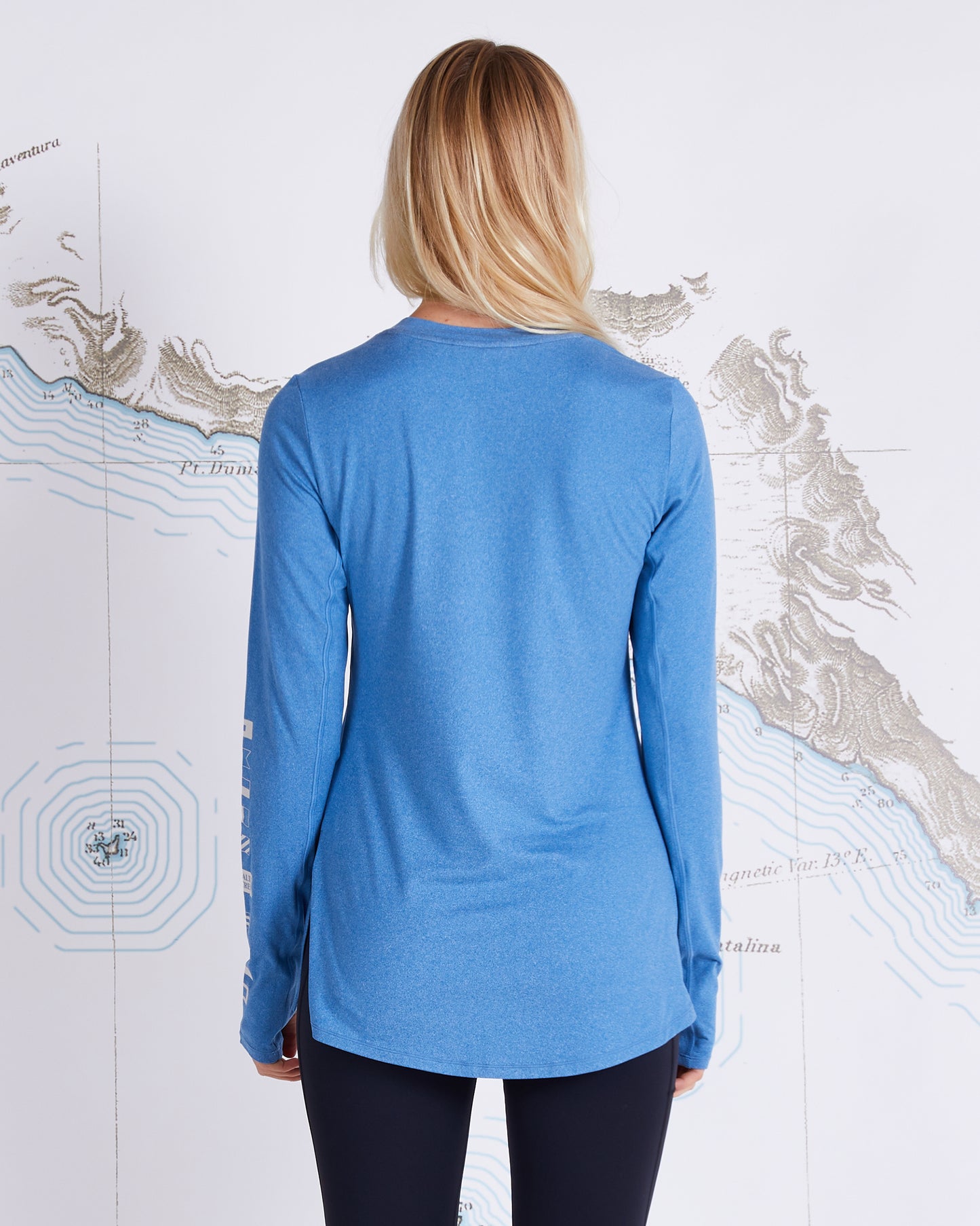 THRILL SEEKERS CREW SUNSHIRT - Deep Water