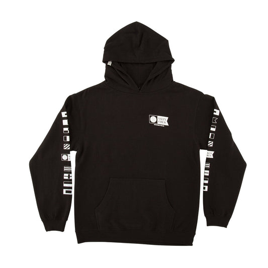 Alpha Boys Hood Fleece - Black