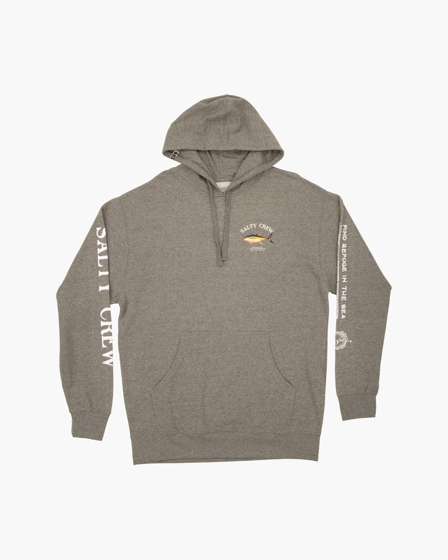 AHI MOUNT FLEECE - Gunmetal Heather - Salty Crew Australia