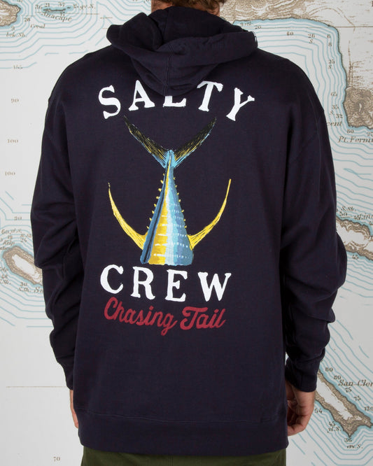 Tailed Hood Fleece - Navy