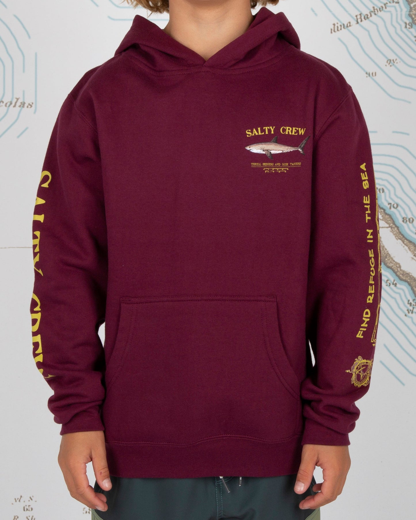 Bruce Boys Hood Fleece