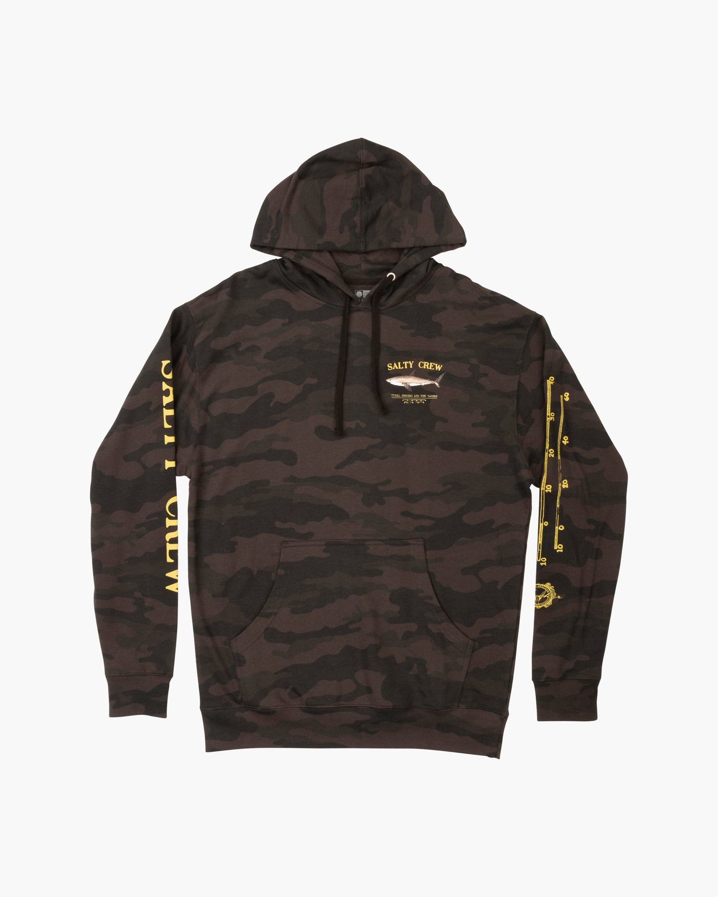 Bruce Hood Fleece - BLACK CAMO