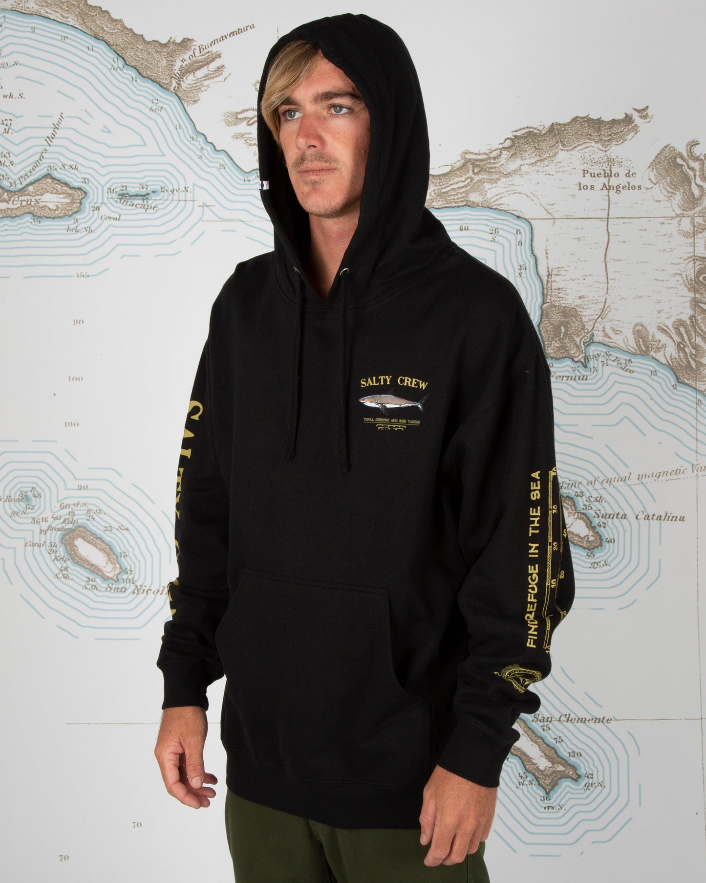 Bruce Hood Fleece - Salty Crew Australia