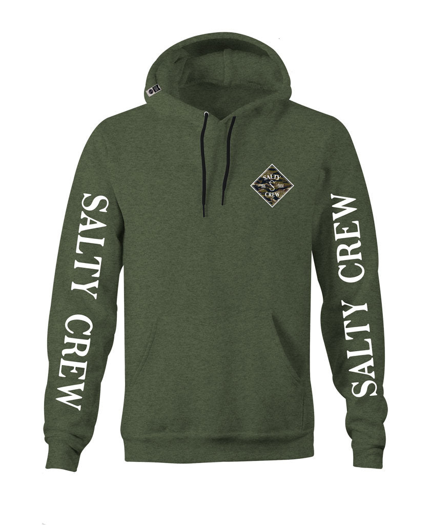 Tippet Camo Hood Fleece Fleece - Salty Crew Australia