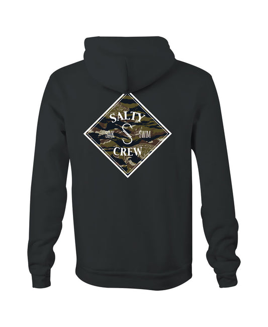 Tippet Camo Hood Fleece Fleece - Salty Crew Australia